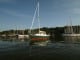 Sail boats gathered at watts bar lake and fort loudon lake for sailing club gathering