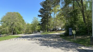 Camping at Melton Hill Lake